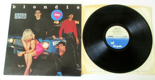 Blondie - Plastic Letters UK 1978 Chrysalis LP with 'Denis' hype sticker - Bild 2 von 3
