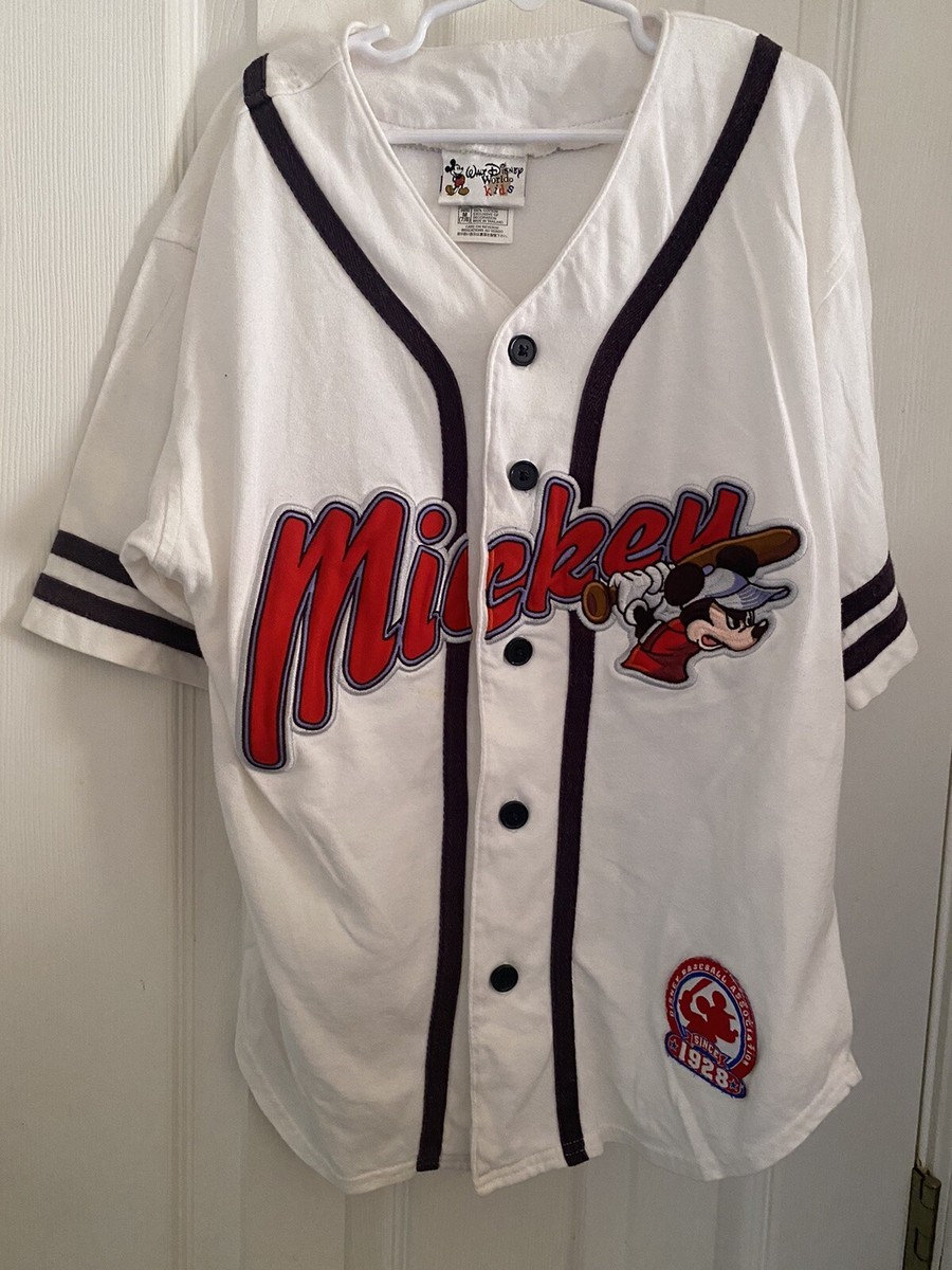 Vintage Mickey Mouse Baseball Jersey | eBay