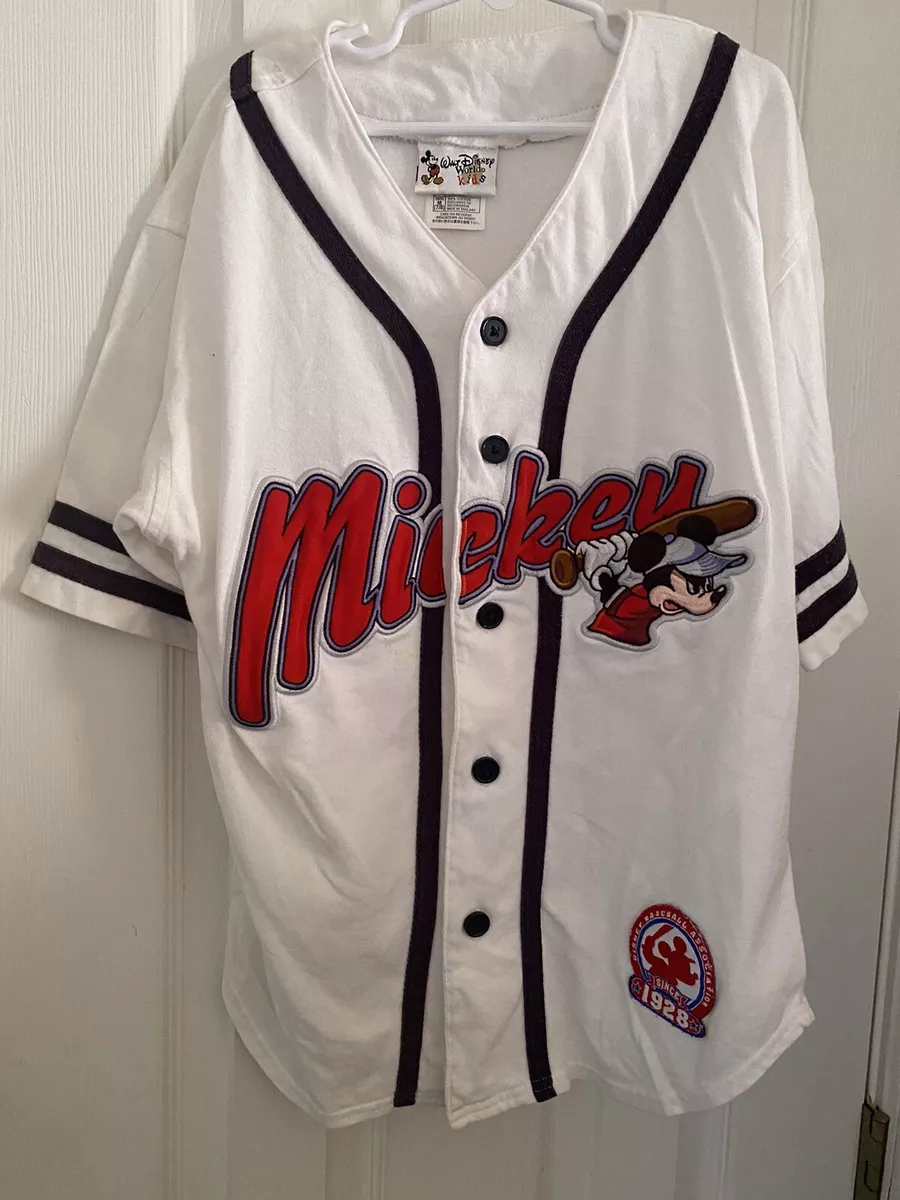 Vintage Mickey Mouse Baseball Jersey