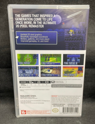Final Fantasy Pixel Remaster Collection I-VI (Nintendo