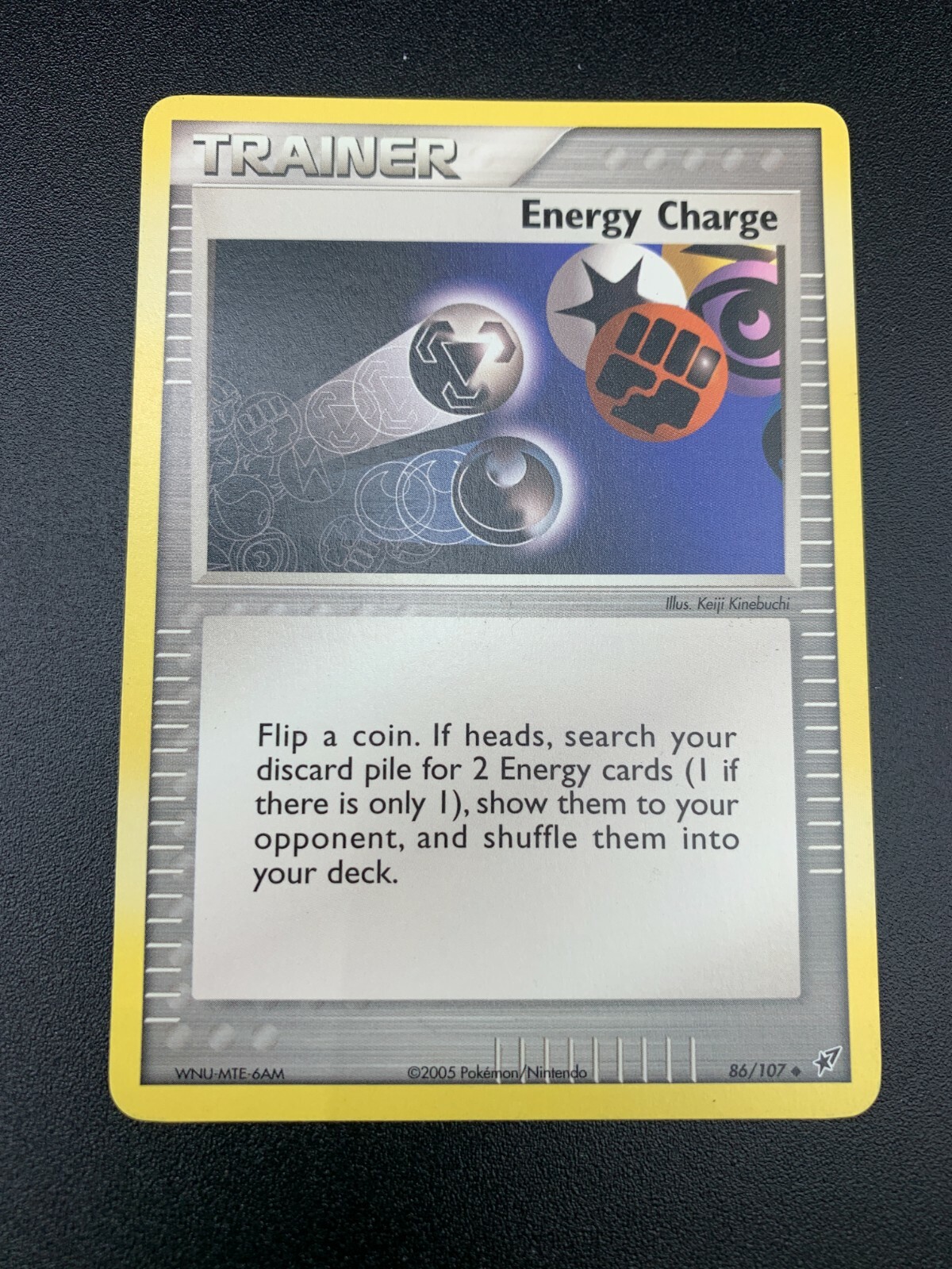 Energy Charge 86/107 Uncommon Pokemon EX Deoxys NM 2005 TCG Card Era
