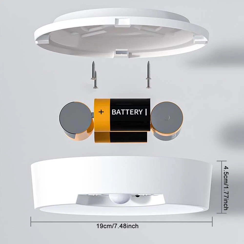 Buy Round Motion Sensor LED Ceiling Light Fixture in UK- Shop Now