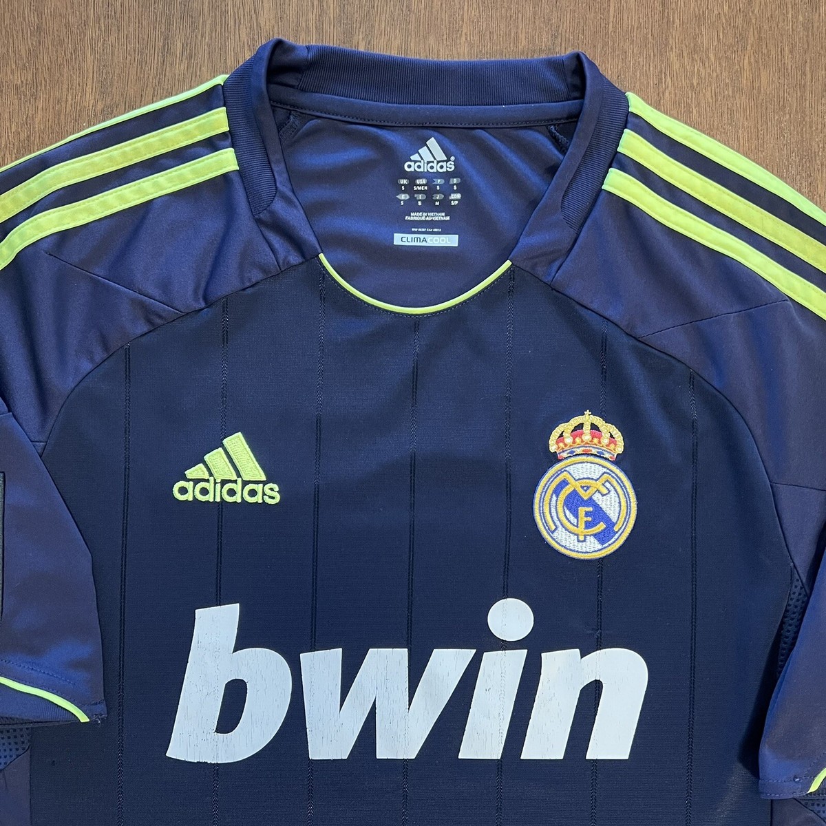 Adidas Real Madrid 2012-2013 Away Jersey RONALDO #7 Size SM | eBay