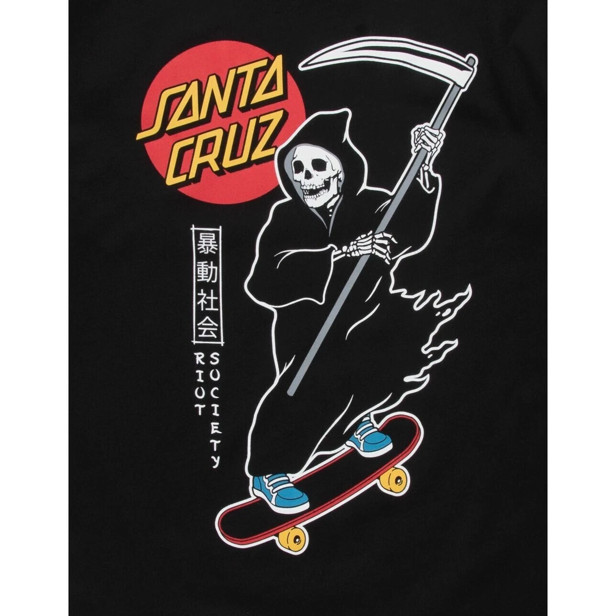 Riot society x santa cruz hoodie new arrivals
