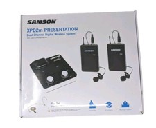 Samson Swxpd2mpr Xpd2m Dual Channel Digital Wireless Presentation System, New