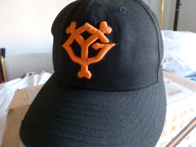 Japan TOKYO YOMIURI GIANTS NEW ERA 5950 Baseball Cap Hat Black