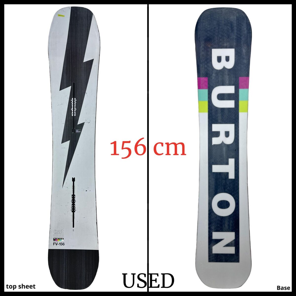 2441 Burton Custom Flying V Mens Snowboard 156 cm 2021 | eBay 2441 Burton Custom Flying V Mens Snowboard 156 cm 2021 | eBay