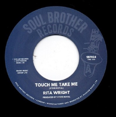Rita Wright (2) - Touch Me Take Me / Love Is All You Need, 7'', (Vinyl)