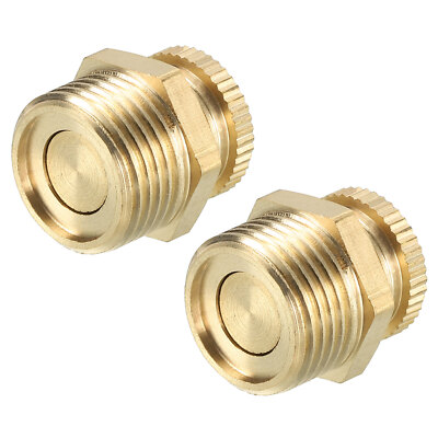 Luftkompressor-Tank-Ablassventil 2Pcs G 3/8'' Messing-Luftkompressor-Ablassventil