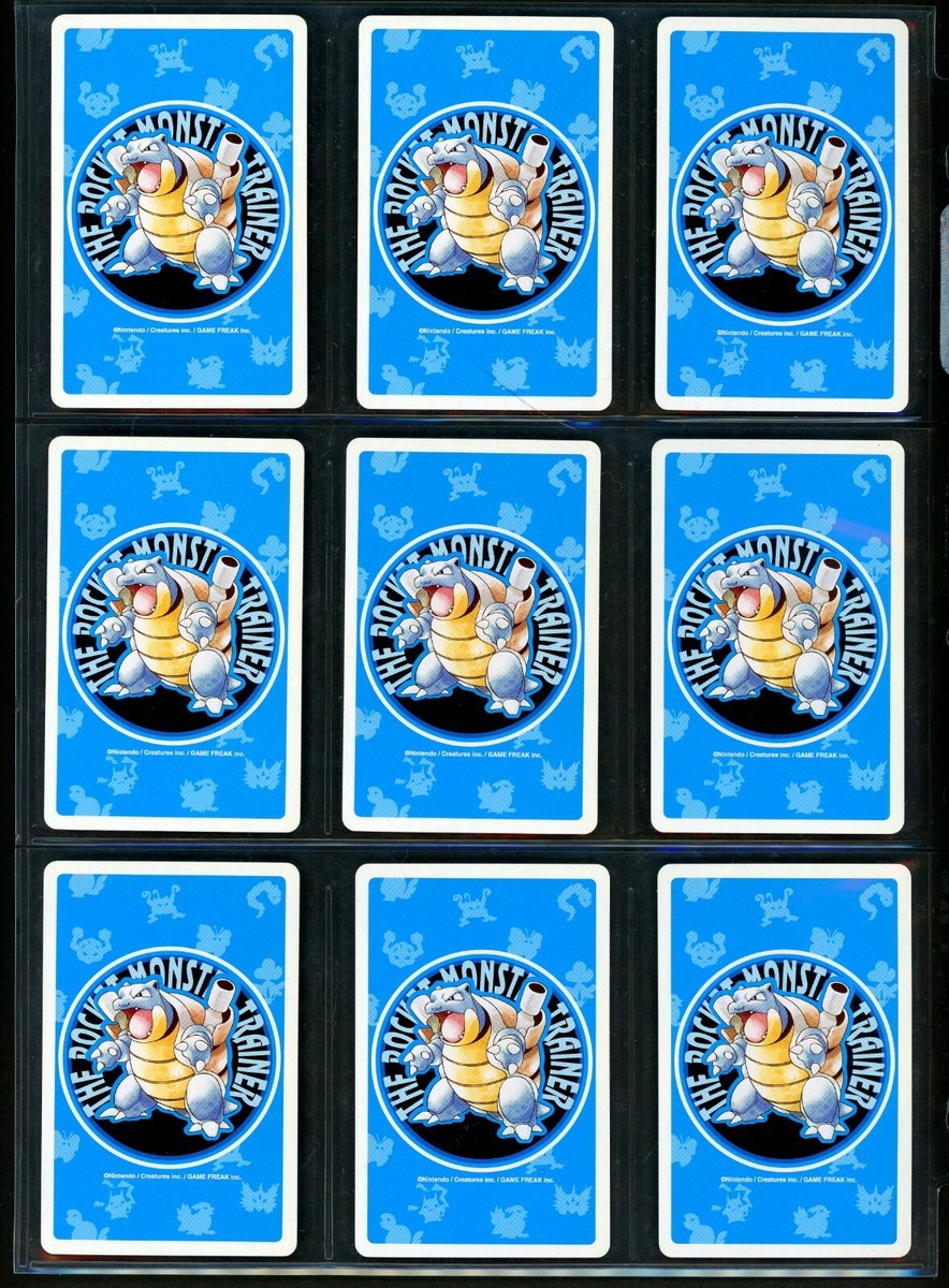 ポケモントランプ (ポケットモンスター) ブルー 1998年 ポケットモンスター トランプ 1998年製 - メルカリ