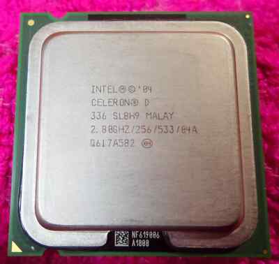 g INTEL CELERON 2004 336 SL8H9 2.80GHZ/256/533/04A Q617A582 Processor 4321
