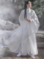Hanfu Unisex Male Men Women Classical Chinese Style Big Sleeve Robe Swordsman