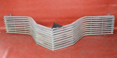 Vtg 1971 Ford Thunderbird Grill Grille T-Bird Chrome Aluminum Bracket OEM Trim