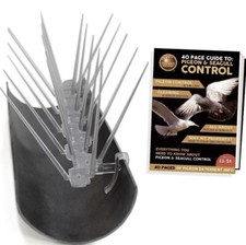 Defender EPW-005 Bird Spikes Wide Plastic Pigeon Deterrent