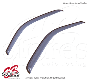 2pc Visor Rain Guards GMC Sierra 1500 2500 3500 1999-2004 2005 2006 Regular Cab