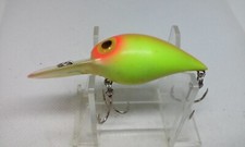 Storm Pre-Rapala Wiggle Wart Suspending Chartreuse SV36 3" Crankbait Fishin lure