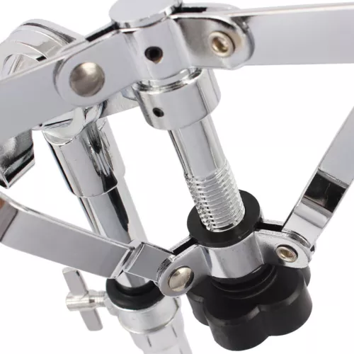Professional Chrome Plated Dumb Snare Drum Stand Tripod Silver Standard US - Picture 10 of 12