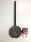 Antique Primitive Large Long 19 1/2 " Skimmer Slotted Ladle — photo 1