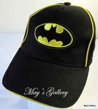 Batman Bat Man Baseball Cap Hat Base ball Adjustable NWT Kids Boys