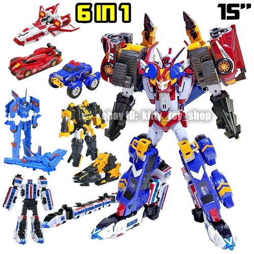 Tobot V Galaxy Detectives 8" Figur Fahrzeug Transformer Roboter Junge Spielzeug Alpha Plus - Bild 28 von 30