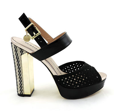 Gaudi shoes Sandale high heel schwarz Schuhe pumps neu 