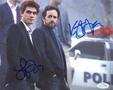 KJ Apa Luke Perry Riverdale Autographed Signed 8x10 Photo ACOA