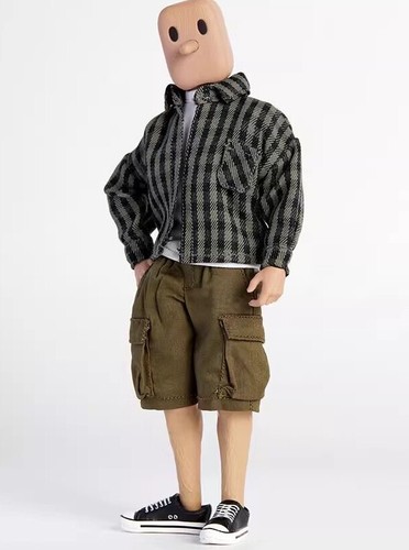Pantalones cortos de carga masculinos escala 1/12 para accesorios corporales Action Firgure de 6"" - Imagen 10 de 16