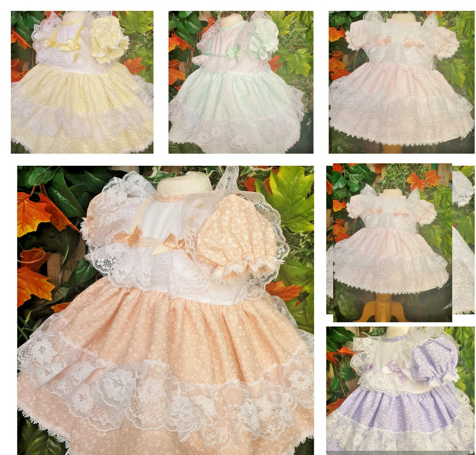 DREAM 0-7 years BABY GIRLS DITSY FLORAL TRADITIONAL SPRING DRESS 6 COLOURS
Opens in a new window or