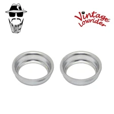 VINTAGE LOWRIDER (2)Bicycle SINGLE BICYCLE STEEL BottomBracket Cup CHROME (51mm)