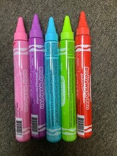 Crayola Body Wash Pens Color New Set of 5 apple grape blue berry strawberry