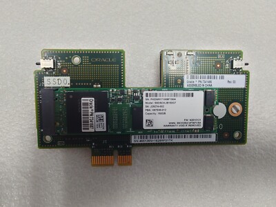 Oracle M.2 Riser Card 7341466 w/ 150GB M.2 SSD H97538