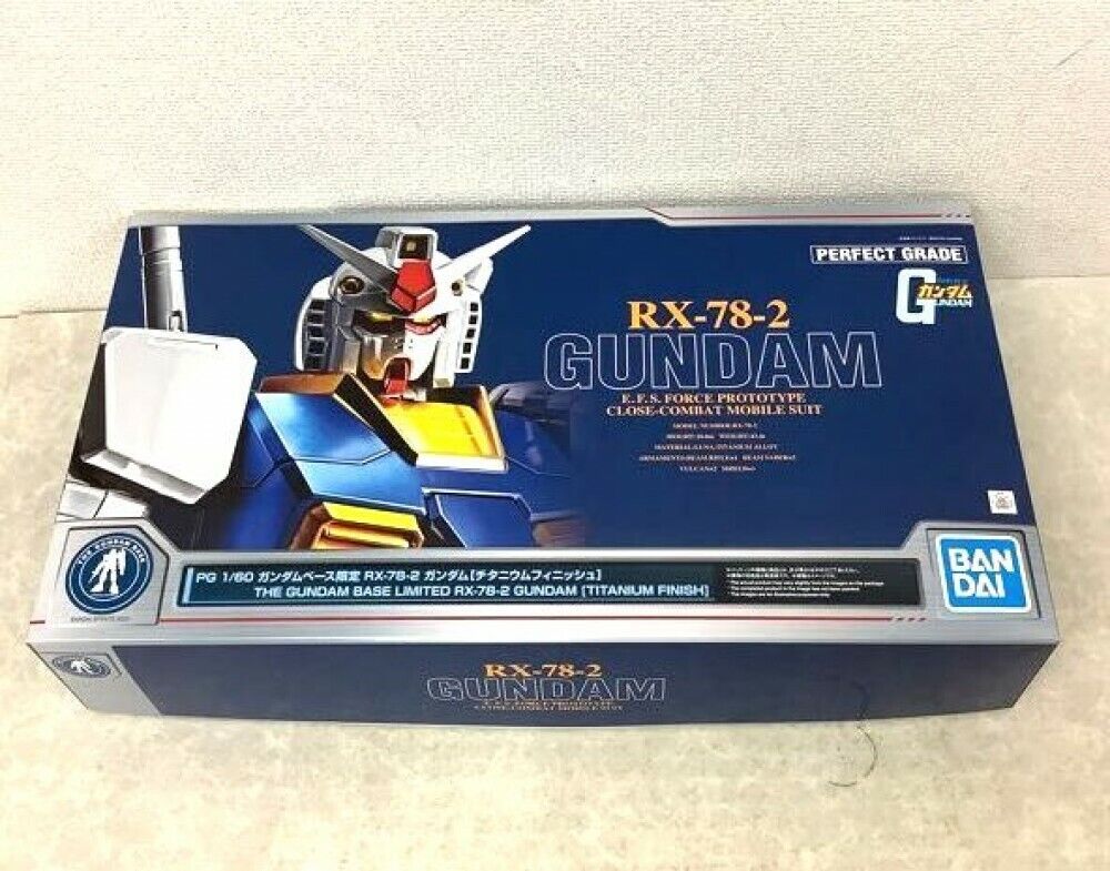 RX-78-2 GUNDAM PG 1/60 The Gundam Base Limited Titanium RX-78-2 GUNDAM PG 1/60 The Gundam Base Limited Titanium