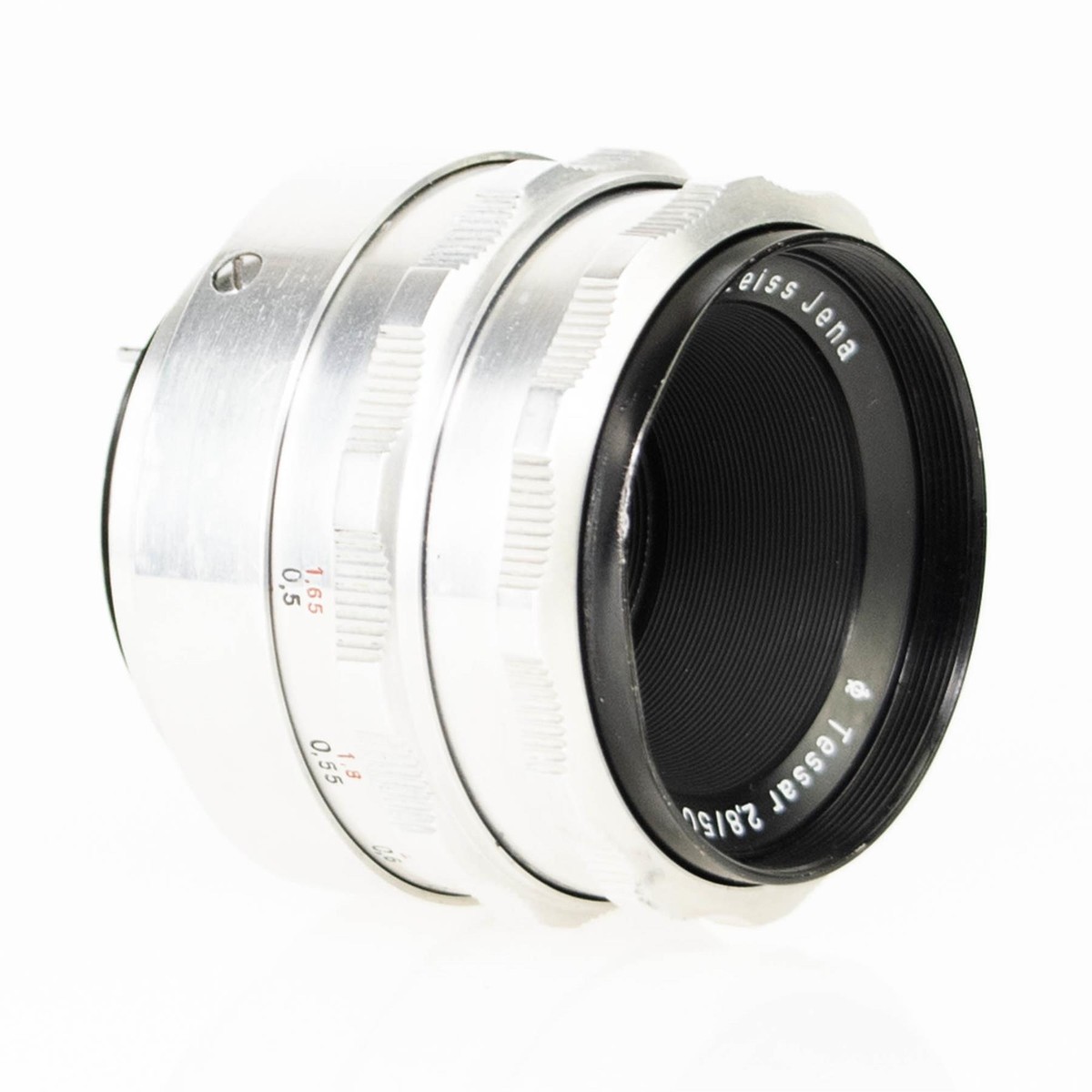 Praktica IV B Camera | Tessar 50mm f2.8 lens | M42 | White | G.D.R