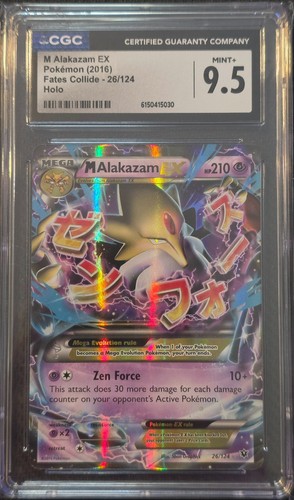 M Alakazam-EX graded CGC 9.5 for sale on eBay