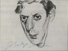 Philip Glass- Signed Magazine Photograph