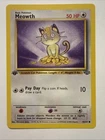 Pokémon Meowth 1st Edition Jungle 56/64 Regular 50 HP Basic Common
