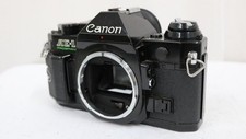 Canon AE-1 PROGRAM Film SLR Camera Black Body Only Includes Items Shown