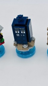 LEGO Dimensions Doctor Who Lot - TARDIS, K-9, & Powerpad - Set 71204 Builds