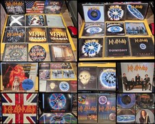 Def Leppard Collection Import CD/LP 12" Singles, DVD/Blu-Rays, Books, more
