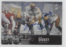 1997 Upper Deck NFL Legends Auto Lynn Dickey #AL-100 Auto 7xr