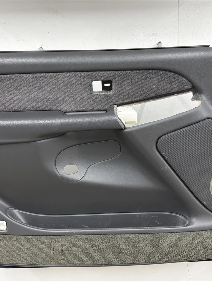 03-07 Chevy Silverado GMC Sierra Tahoe Yukon Pair Door Panels OEM Dk Pewter Read - Image 4 of 4