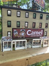 HO Scale Fos Scale Metzer BuildingCraftsmans Kit Built Up And Weathered Nice