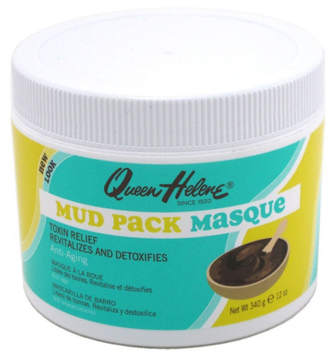Queen Helene Mud Pack Masque, 12 Ounce, Cleanser, Softening, Tightens Loose Skin