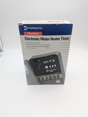 Intermatic EH10 Electric Water Heater 7-Day Electronic Time Switch New Open Box