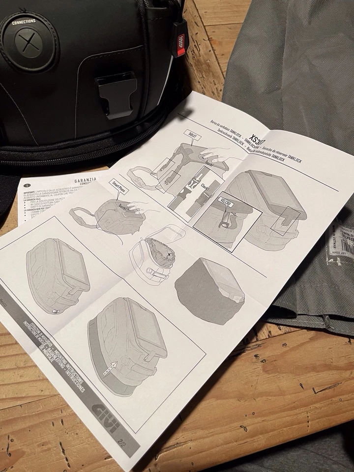 neuer Tankrucksack GIVI XS307 Tanklock - UVP 149€ - Bild 4 von 4
