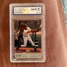 1992 Classic Best Minor League - Bonus Card Derek Jeter #BC22 Blue (RC)