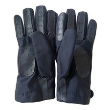 Aris Isotoner Style Gloves Black Size L Vintage Driving Gloves Touch Screen