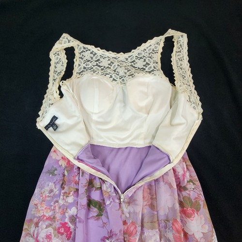 Vtg City Triangles Y2K Babydoll Dress Size 9 Whimsigoth Fairy #2232 - Picture 7 of 22