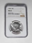 1964 U.S. Half Dollar * Kennedy * NGC MS64 * First Year Issue * No Reserve