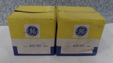 GENERAL ELECTRIC Lot of 2 4535 6V 30w Sealed Beam Lamp All Glass NEW